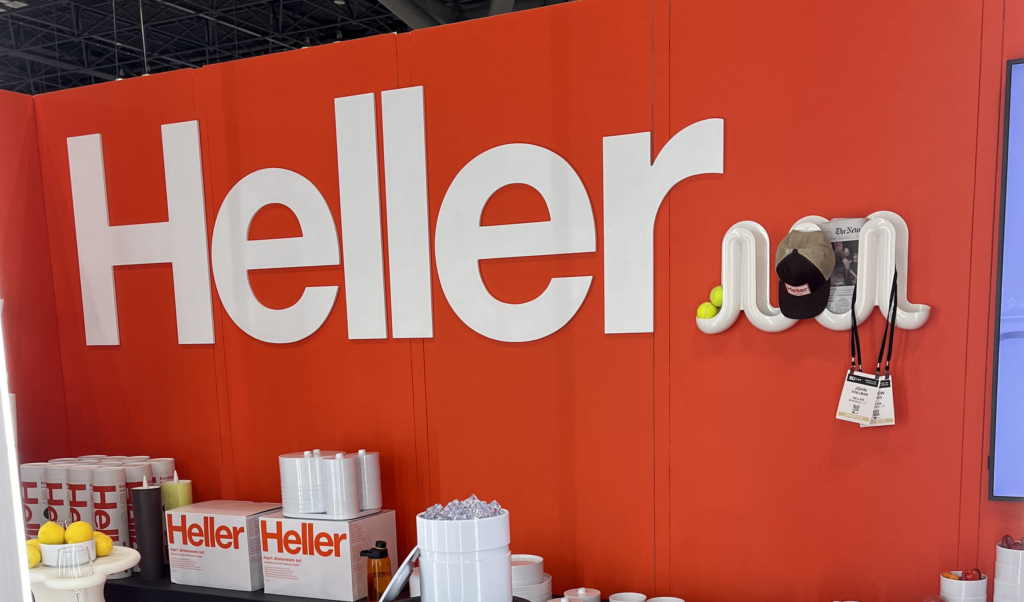 Heller booth at BDNY